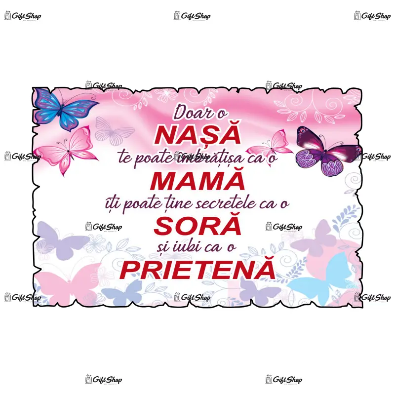 Doar o nasa te poate imbratisa, magnet frigider, model mgs064